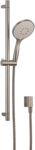 Crosswater MPRO Glijstangset 70cm met handdouche 3 standen geborsteld RVS sw385360 sw385431 sw385432 sw385433