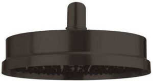 Crosswater MPRO INDUSTRIAL hoofddouche 20cm zonder douchearm antikalkbehandeling zwart mat PRI08M_EC