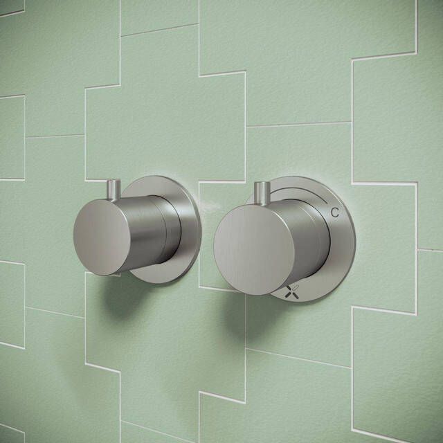 Crosswater MPRO Module Douchekraan 2 functies RVS geborsteld PROMODDIVLBPV