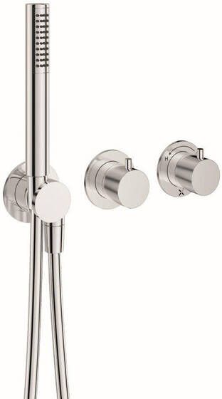 Crosswater MPRO Module Douchekraan inbouwdeel 2 functies handdoucheset chroom PROMOD1701TRIMC