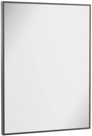 Crosswater MPRO spiegel 80x60cm verticaal horizontaal geborsteld slate (gunmetal) MPNI6080T