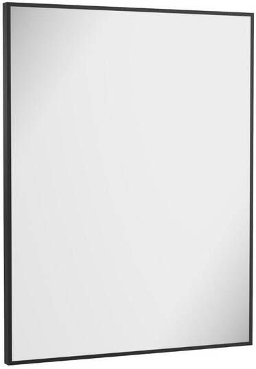 Crosswater MPRO spiegel 90x70cm verticaal horizontaal mat zwart MPNI7090MB
