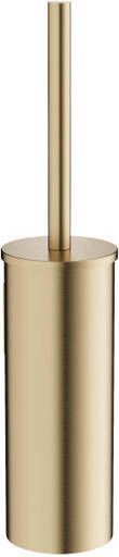 Crosswater MPRO Toiletborstelhouder wandmodel geborsteld messing (goud) PRO025F+