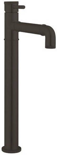 Crosswater MPRO Wastafelkraan 35cm hoog zonder waste carbon black OUTLET UDEN PRI112DNM