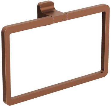 Crosswater Rotar Handdoekring 23x15.5cm geborsteld brons RT013BZ
