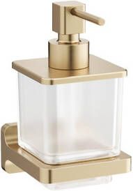 Crosswater Rotar Zeepdispenser 14.9x11x8cm geborsteld messing RT011F