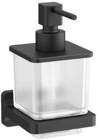 Crosswater Rotar Zeepdispenser 14.9x11x8cm mat zwart RT011M