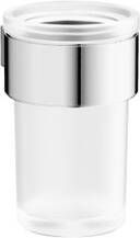 Crosswater Velo Bekerhouder 11x8.4x6.9cm met beker chroom VE003C