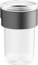 Crosswater Velo Bekerhouder 11x8.4x6.9cm met beker leisteen VE003T