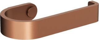 Crosswater Velo Toiletrolhouder 16.5x9x3cm zonder klep geborsteld brons VE029BZ