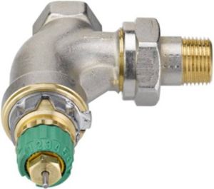 Danfoss Dynamic Valve thermostatische radiatorafsluiter haaks verkort 3 4 instelbaar debiet van 25 135 l h RA DV 013G7715