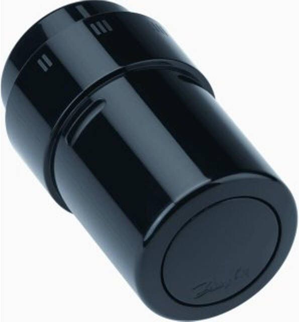 Danfoss Living thermostaatkop design RA-X zwart (RAL 9005) 013G6075