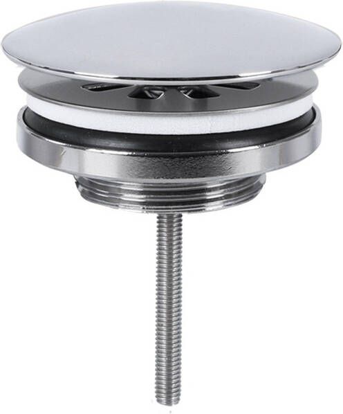 Differnz Wastafel Afvoerplug Always Open 7 cm Chroom