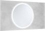 Differnz badkamerspiegel rond diameter 100cm met led verlichting en touch schakelaar 36.012.09 - Thumbnail 1