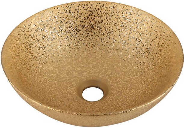 Differnz BRIGHT Waskom 36x14cm geglazuurd goud 38.009.29