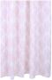 Differnz Boho douchegordijn verzwaarde onderzoom 100% Polyester pink 180 x 200 cm - Thumbnail 2