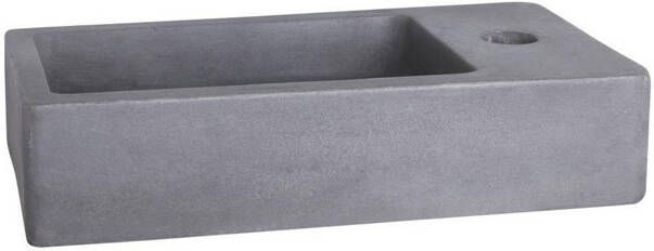 Differnz Force fontein 40x22x8cm 1 kraangat Beton 38.005.32