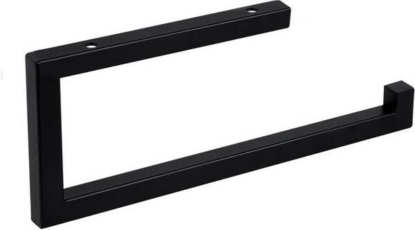 Differnz handdoekdrager 35 x 14 cm powder coated steel mat zwart