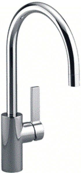 Dornbracht Tara Ultra Keukenmengkraan 1-Gr Hoog Vrspr 166Mm Platina Mat 33805875-06