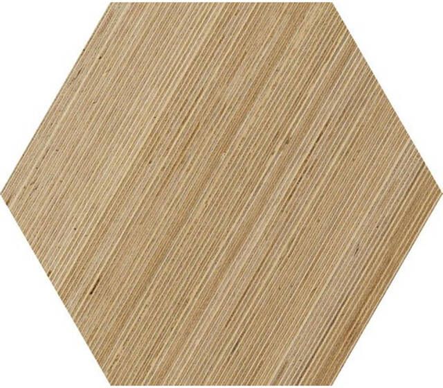 Douglas Jones Textures Vloer- en wandtegel hexagon 24x28cm 10mm R10 porcellanato Beige 1616072