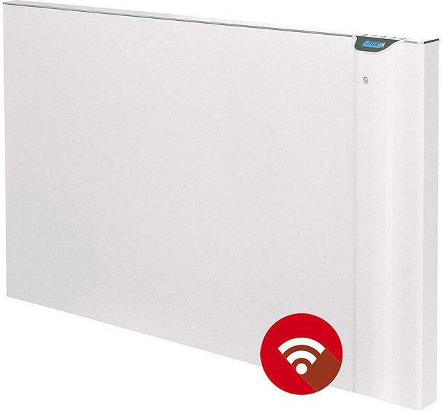 DRL E-Comfort Klima Elektrische Radiator 50.4x67.5cm 750watt WiFi structuur wit 223307