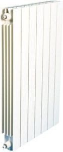 DRL VIP Radiator (decor) H69xD9.5xL24cm 429W Aluminium Wit 016003