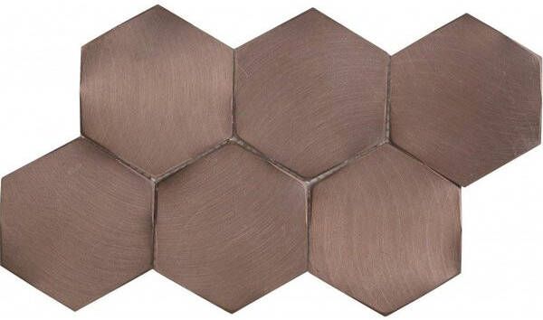 Dune Ceramics Hexagon Dune Icon 28x16.2 cm Copper - Foto 1