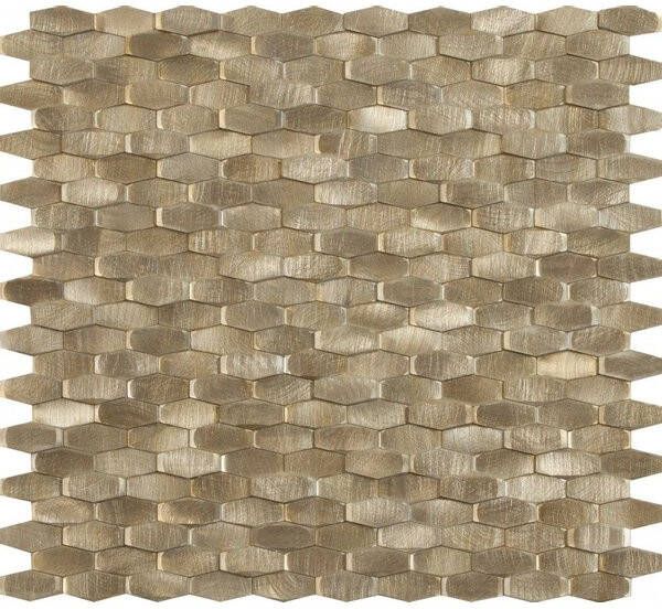 Dune Mozaiek Tegels Halley Gold Hexagon 28.4x30 cm Goud - Foto 1