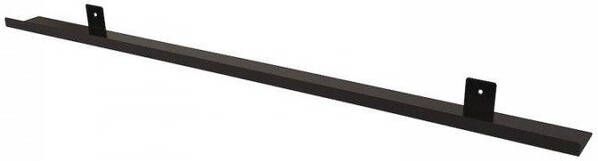 Duraline Foto Plank 118x5x9cm Zwart Staal 1198145