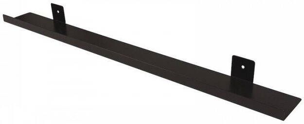 Duraline Foto Plank 80x5x9cm Zwart Staal 1198142