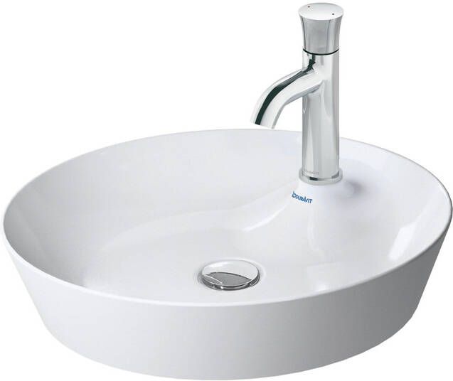 Duravit Cape Cod Opzetwastafel Diameter 48 cm Rond Keramiek Glanzend Wit