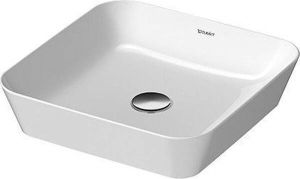 Duravit Cape Cod waskom vierkant zonder kraangat zonder overloop 43x43cm wit 2340430000