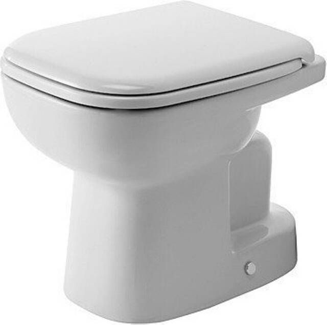Duravit D-Code staand diepspoel toilet 38 5 x 35 x 53 cm wit
