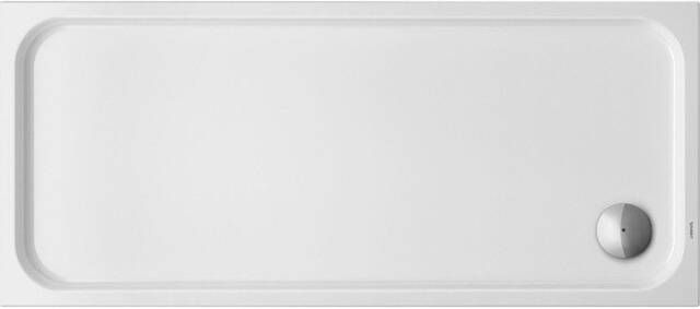 Duravit D-code douchebak 160x70x8.5cm acryl rechthoekig wit 720163000000000