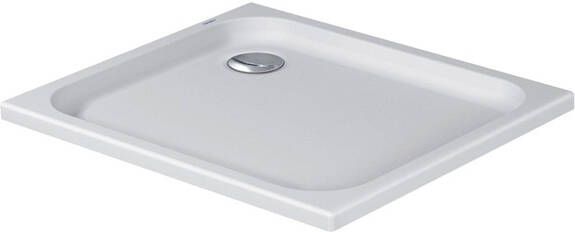 Duravit D-code douchebak 90x75x8 5cm rechthoekig acryl wit 720104000000000