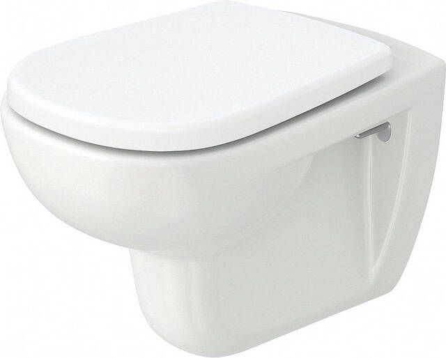 Duravit D-code wandcloset diepspoel incl. zitting wit 0289250 SW1159430