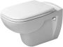 Duravit D-Code Wandcloset Pack Diepspoel En Softclose Closetzitting 35.9x54.5x40.5 cm Keramiek En Duroplast Wit - Thumbnail 2