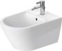 Duravit D-Neo wandbidet 54 cm met overloop kraanvlak en Durafix wit - Thumbnail 1