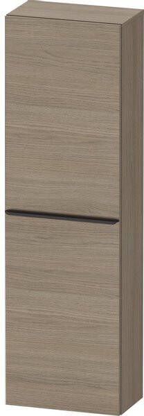 Duravit Hoge Kast D-Neo Kolomkast Wand 132 cm Rechtsdraaiend Mat Terra Eiken