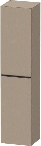 Duravit D-Neo hoge kast 40x36x176cm Rechtsdraaiend Linnen Mat de1328r7575 - Foto 1