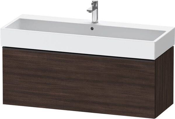 Duravit D-Neo wastafelonderkast 118.4x44x44.2cm 1 lade Kastanje (donker) Mat de427505353