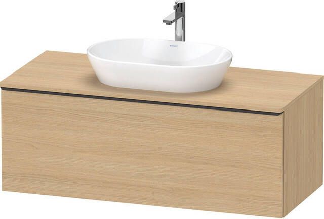 Duravit D-Neo wastafelonderkast 120x45.9x55cm 1 lade Natuur eiken Mat de494903030