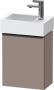 Duravit D-Neo wastafelonderkast 36.4x44x22.2cm Rechtsdraaiend 1 deur Basalt Mat de4218r4343 - Thumbnail 1