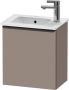 Duravit D-Neo wastafelonderkast 41x44x27.4cm Rechtsdraaiend 1 deur Basalt Mat de4259r4343 - Thumbnail 2