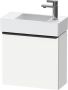 Duravit D-Neo wastafelonderkast 48.4x44x22.2cm Rechtsdraaiend 1 deur wit Mat de4219r1818 - Thumbnail 1