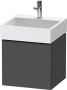 DURAVIT D-Neo wastafelonderbouw hangend 48 4x44 2x44cm 1 lade Grafiet mat decor - Thumbnail 2