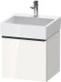 DURAVIT D-Neo wastafelonderbouw hangend 48 4x44 2x44cm 1 lade Wit hoogglans decor - Thumbnail 2