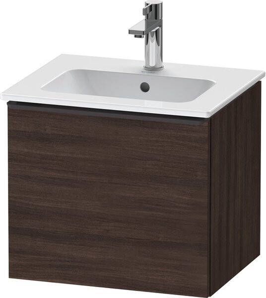 Duravit D-Neo wastafelonderkast 51x44x40.2cm 1 lade Kastanje (donker) Mat de426005353