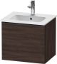 Duravit D-Neo wastafelonderkast 51x44x40.2cm 1 lade Kastanje (donker) Mat de426005353 - Thumbnail 2