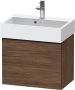 Duravit D-Neo wastafelonderkast 58.4x44x37.2cm 1 lade met softclose Noten (donker) Mat de422902121 - Thumbnail 1